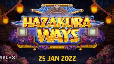 Enter the colorful world of the Samurais in Relax Gaming’s new online slot Hazakura Ways
