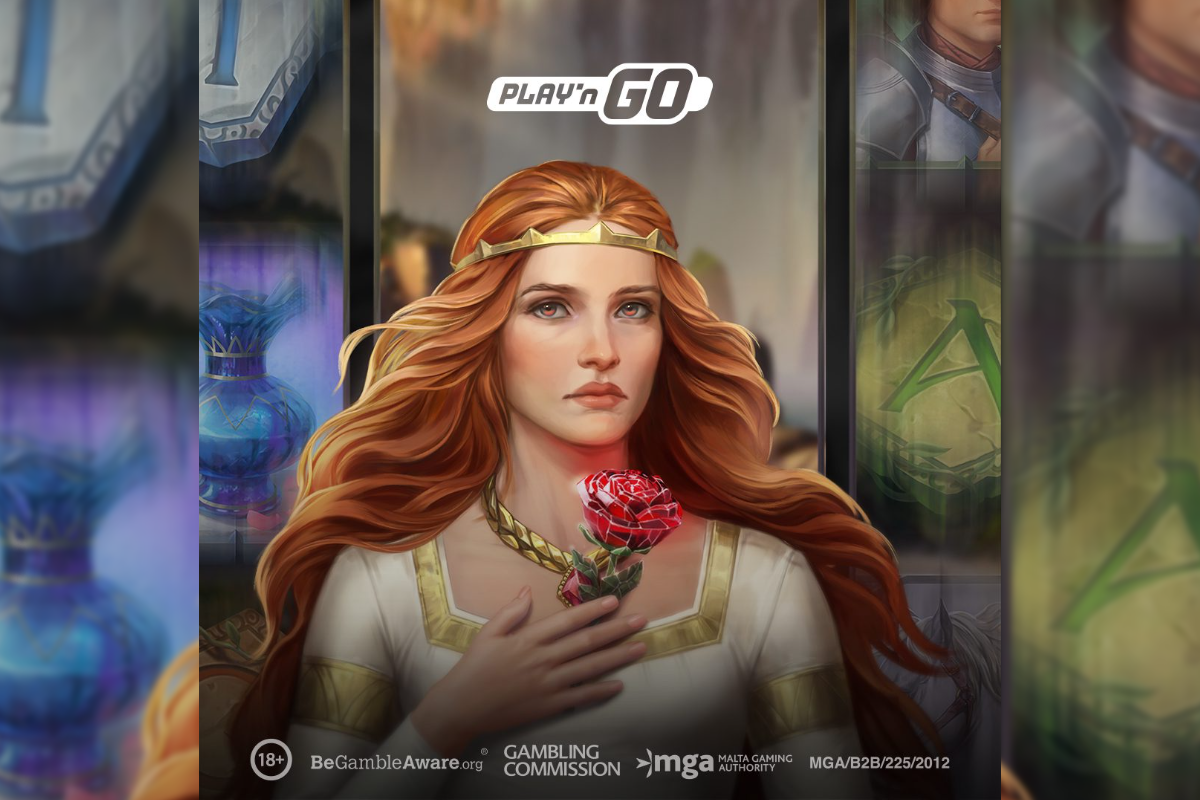 Play’n GO add a little romance to their Arthurian Legend series with the 15 Crystal Rose: A Tale of Love