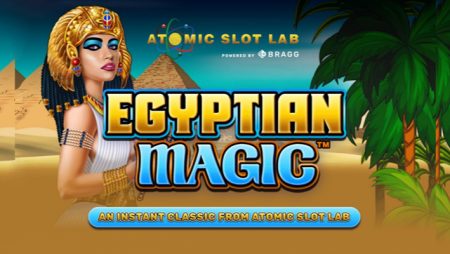 Bragg’s newly established Atomic Slot Lab game development studio debuts first title: Egyptian Magic