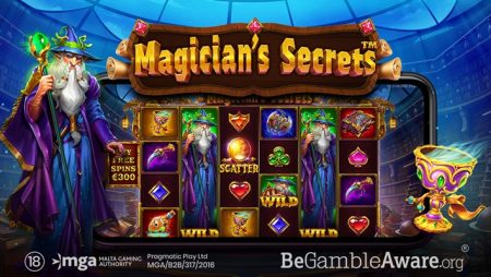 Pragmatic Play’s new online video slot Magician’s Secret “littered with Wild symbols”