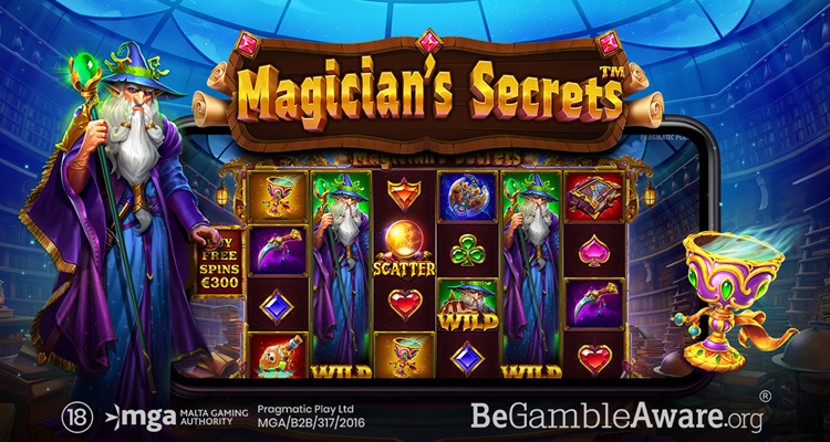 Pragmatic Play’s new online video slot Magician’s Secret “littered with Wild symbols”