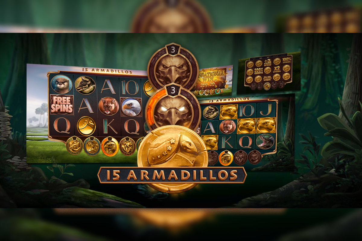 Armadillo Studios launches its first slot title – 15 Armadillos