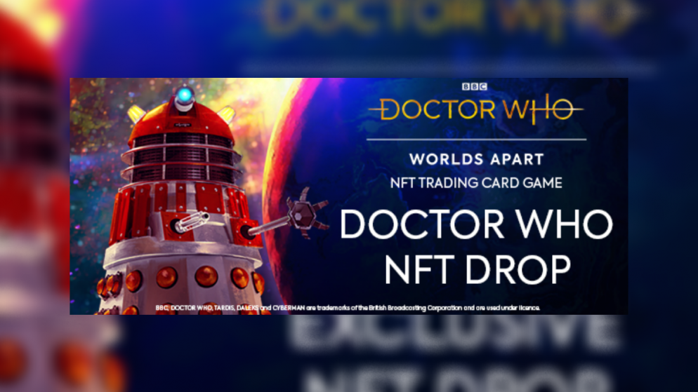 Immersive in-game advertising campaign promotes Doctor Who: Worlds Apart NFT Drop