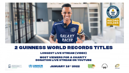 Galaxy Racer content creator and YouTube sensation AboFlah smashes two GUINNESS WORLD RECORDS™ titles while raising over US$11M for charity