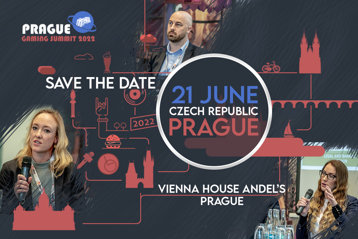 Registrations are open for Prague Gaming Summit 2022; Add it to your calendar: 21 June, 2022