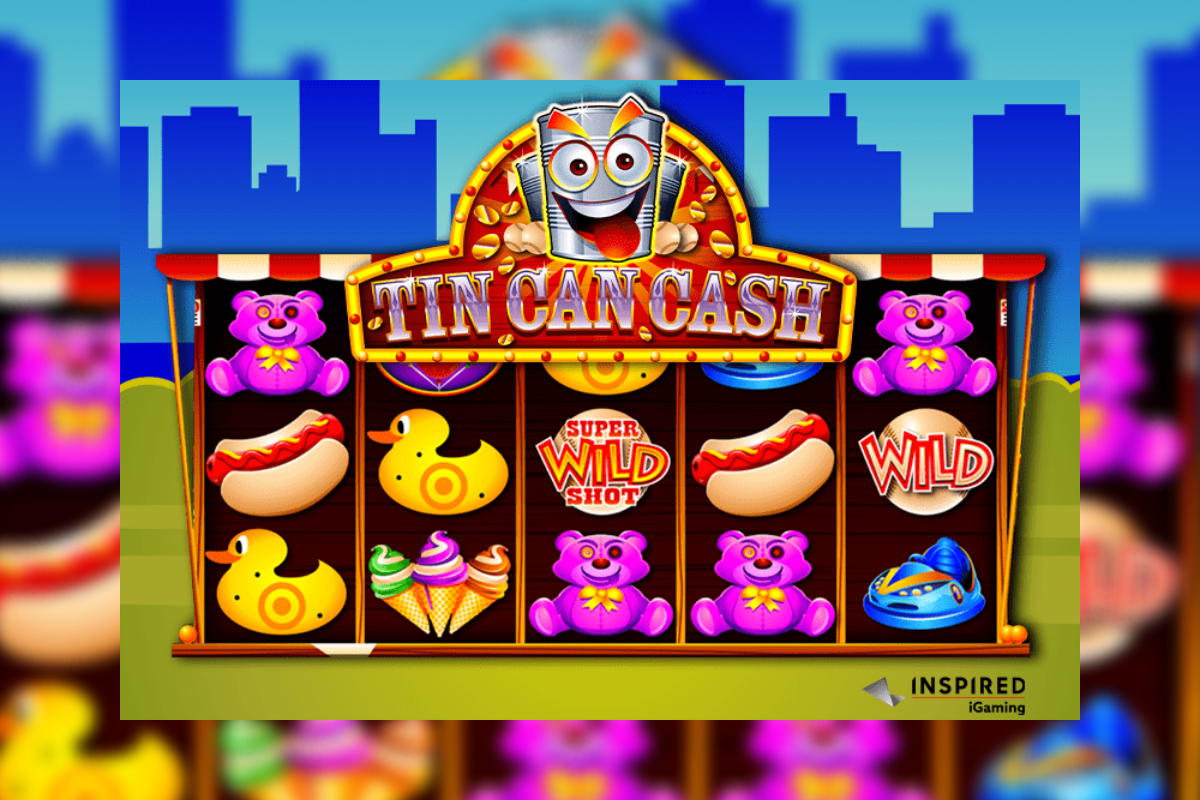 INSPIRED LAUNCHES TIN CAN CASH, A FUNFAIR-THEMED ONLINE & MOBILE SLOT GAME