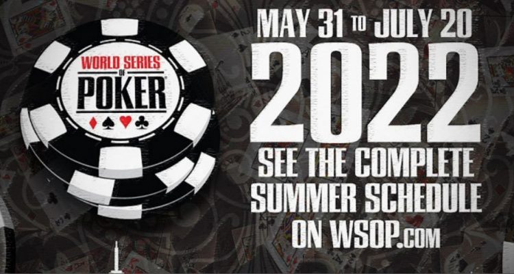 World Series of Poker announces new 2022 schedule