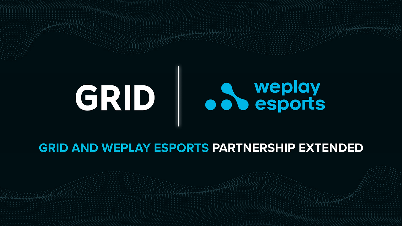 GRID and WePlay Esports announce the extension of their exclusive data partnership