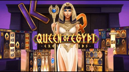 Armadillo Studios premieres its new Queen of Egypt: Exotic Wilds video slot