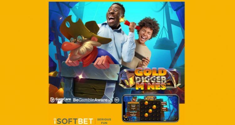 Gold Diggin’ Gus returns to the reels of iSoftBet’s new online slot Gold Digger Mines