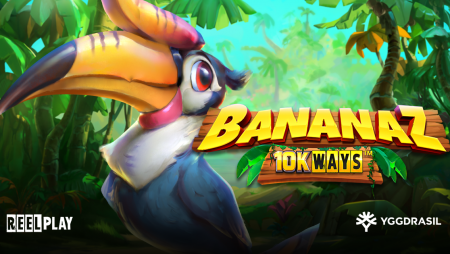 Yggdrasil and ReelPlay get down to monkey business in BANANAZ 10K WAYS