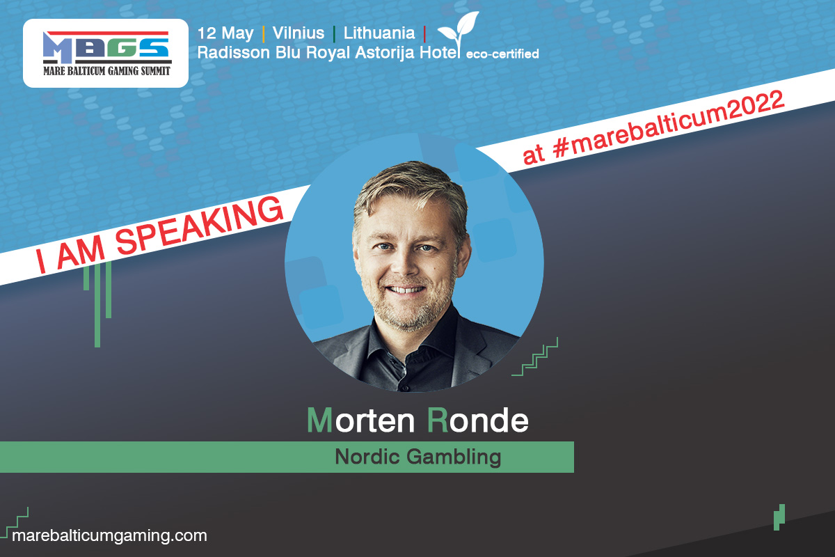 MARE BALTICUM Gaming Summit ’22 Speaker Profile: Morten Ronde – CEO at Danish Online Gambling Association and Managing Partner at Nordic Gambling