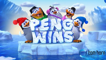 Bundle up and get ready for cool riches in Tom Horn Gaming’s new online slot release PengWins!