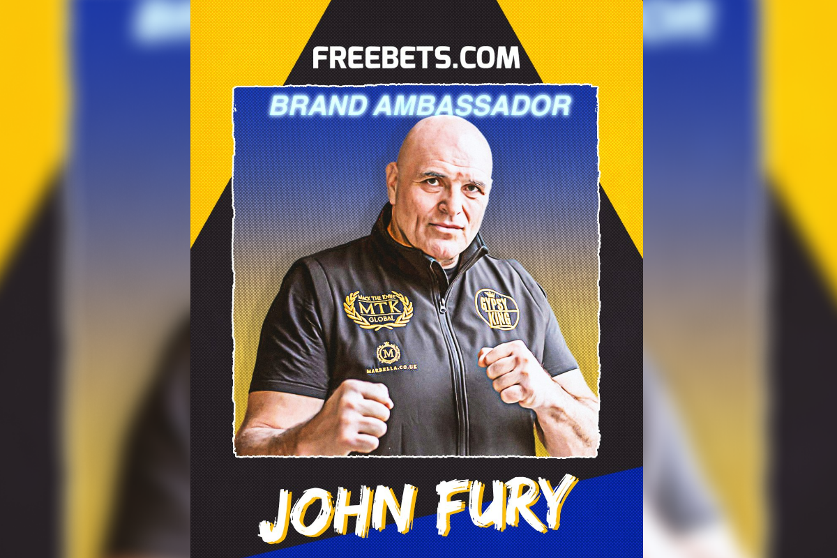 Freebets.com Signs John Fury as Brand Ambassador