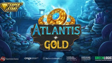 Stakelogic launches new online slot Atlantis Gold courtesy of Greenlogic Partner Program collaboration with Touchstone Games