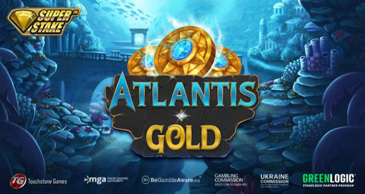 Stakelogic launches new online slot Atlantis Gold courtesy of Greenlogic Partner Program collaboration with Touchstone Games