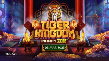 Relax Gaming welcomes the Year of the Tiger with new online slot Tiger Kingdom Infinity Reels
