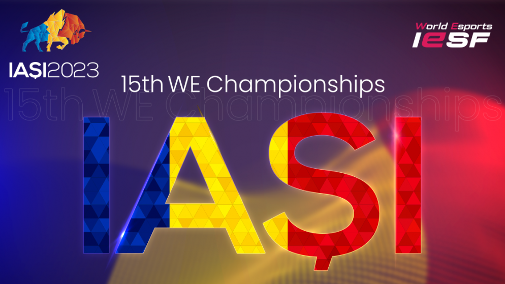 Iași, Romania Set to Host the IESF 2023 World Esports Championships