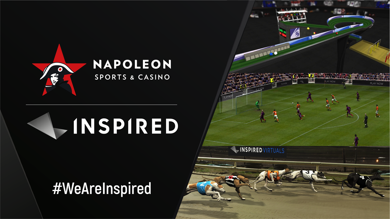 INSPIRED LAUNCHES V-PLAY PLUG & PLAY™ WITH NAPOLEON SPORTS & CASINO IN BELGIUM