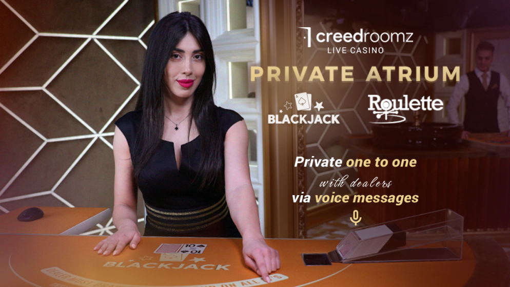 CreedRoomz by BetConstruct launches VIP hall Private Atrium