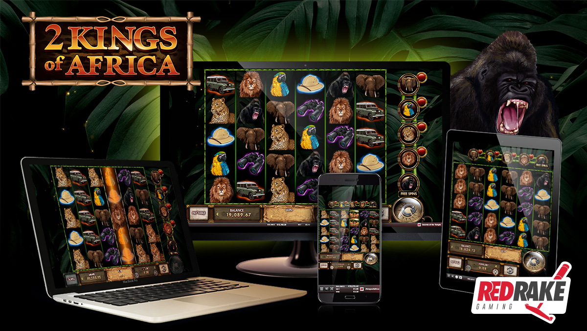 Red Rake Gaming presents the wildest of adventures, “2 Kings of Africa”