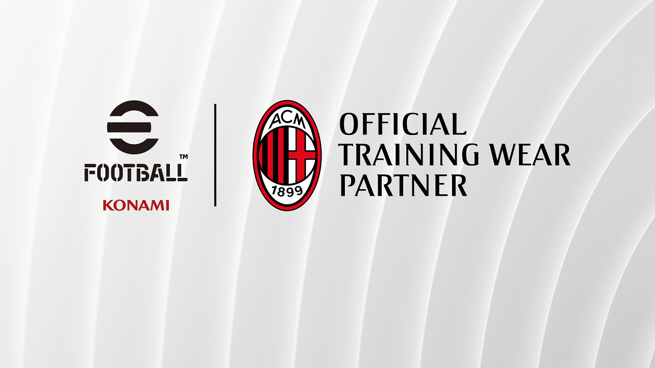 KONAMI BECOMES AC MILAN’S FIRST-EVER OFFICIAL TRAINING WEAR PARTNER