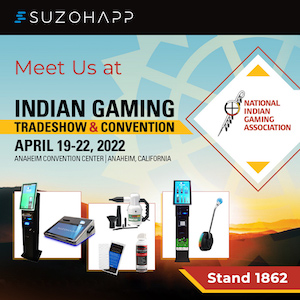SuzoHapp set for Indian Gaming show
