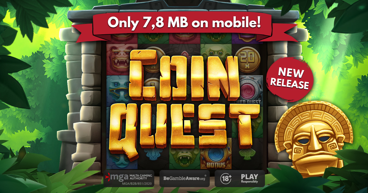 Coin Quest – Slotmill’s first cluster game