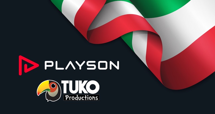iGaming content deal with Tuko Productions boosts Playson’s audience in Italy
