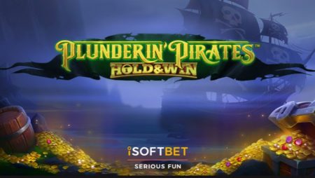 iSoftBet’s new Plunderin’ Pirates Hold Win online slot promises bountiful riches; partners Livespins for unique project