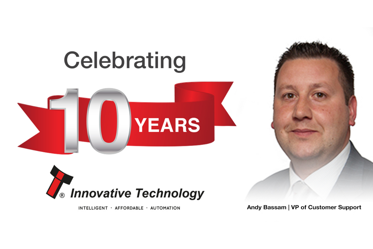 VP for Customer Support celebrates a decade with Innovative Technology (ITL)