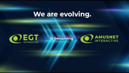 EGT Interactive Limited re-branding under the Amusnet Interactive moniker
