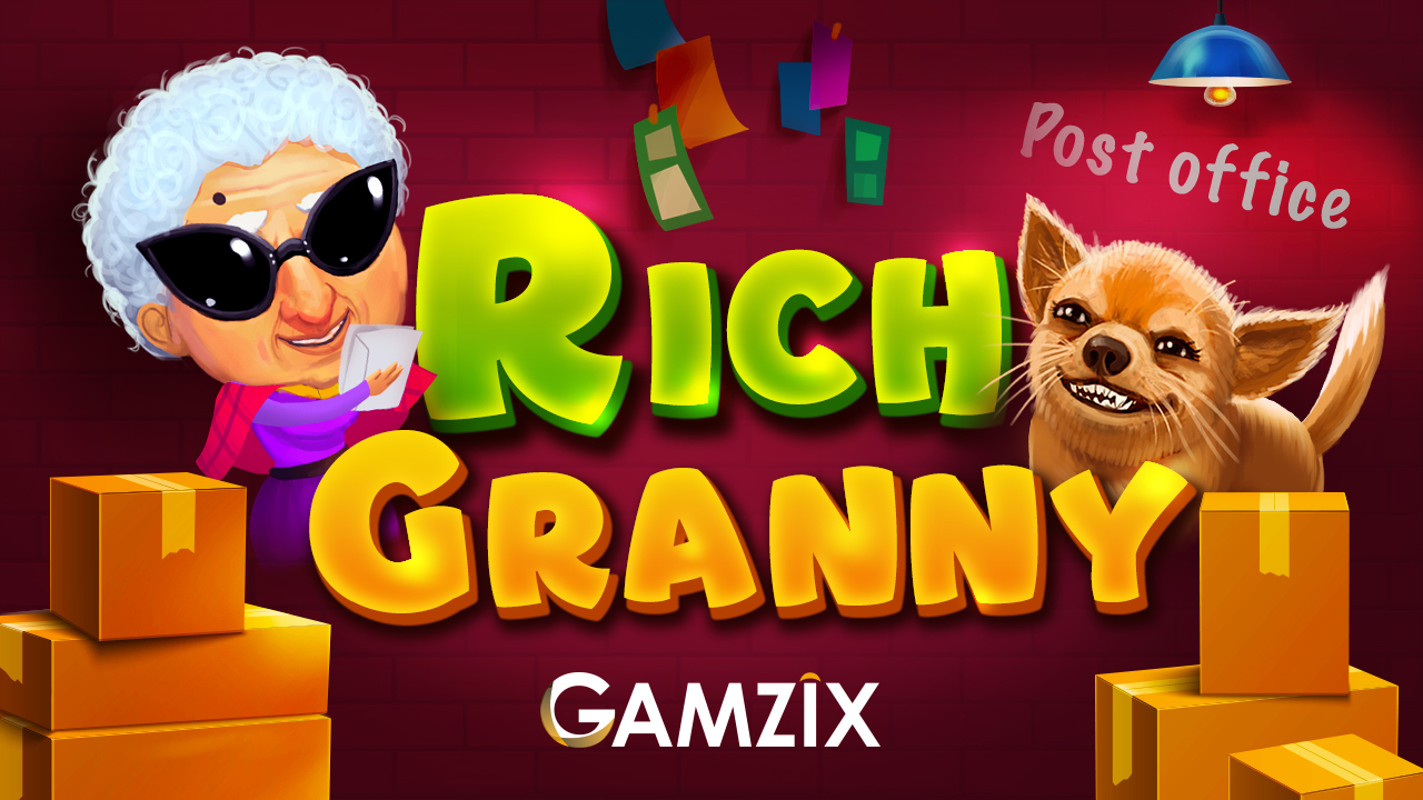 Gamzix launches a new game – RICH GRANNY
