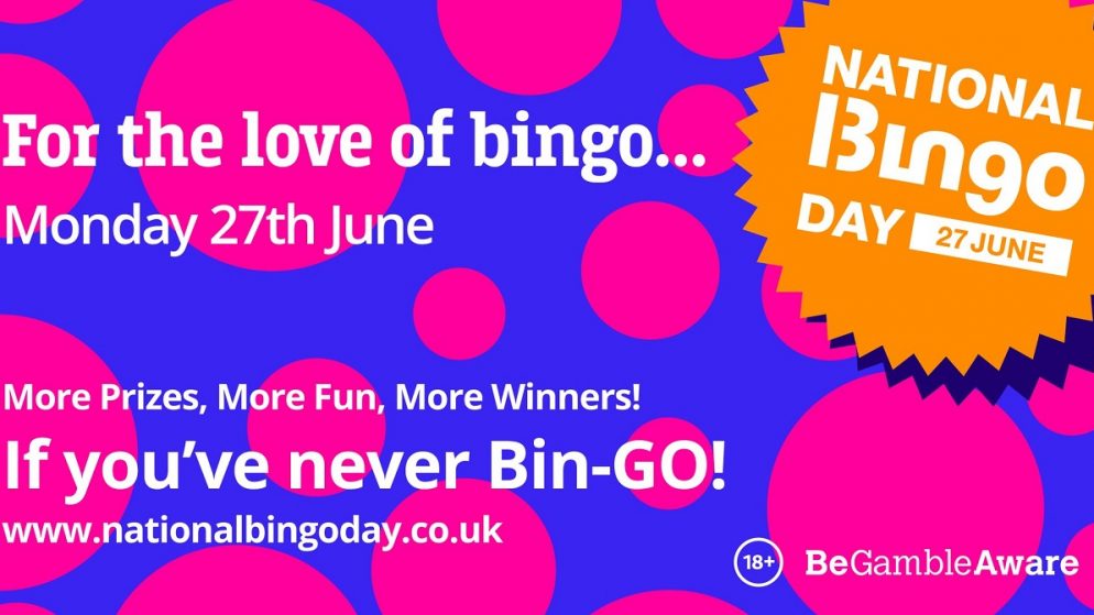 THE BIGGEST DAY IN BINGO ‘NATIONAL BINGO DAY’ returns!