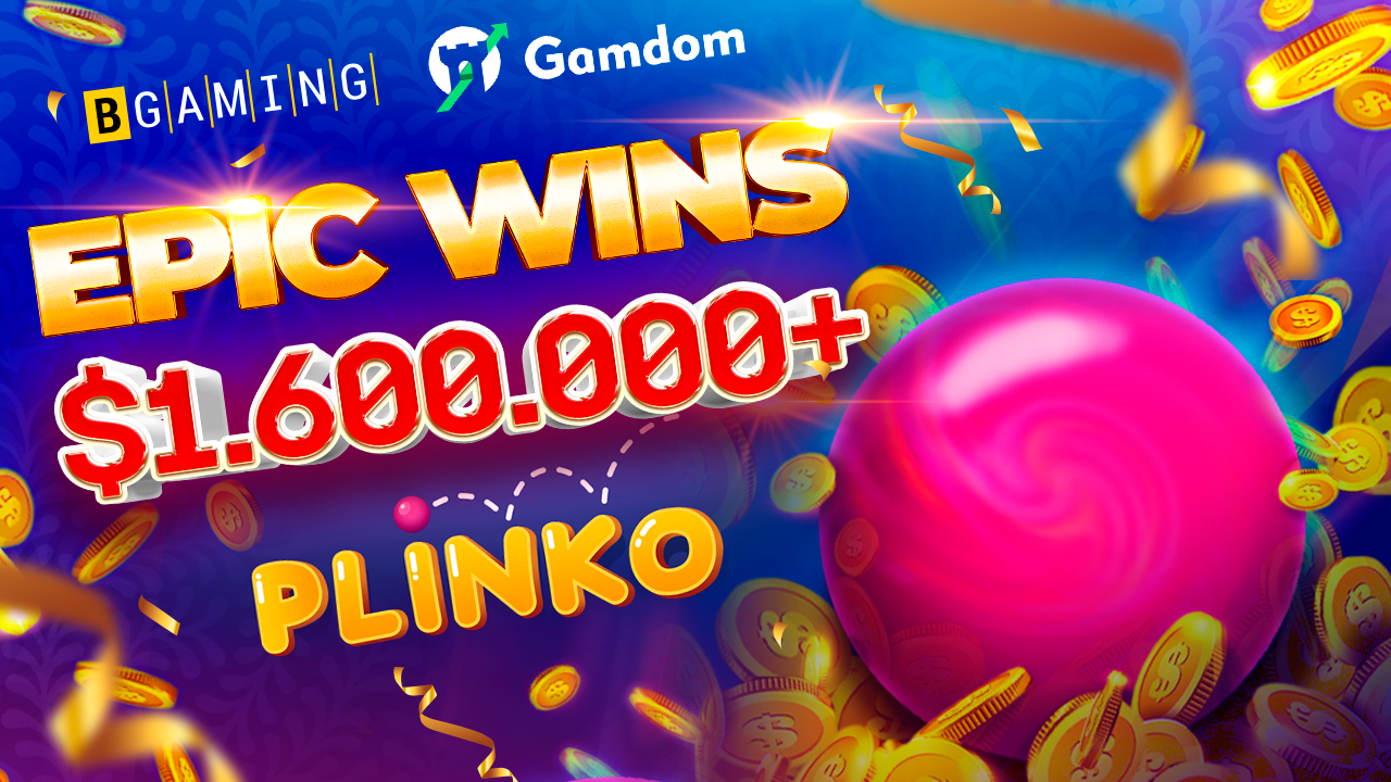 BGaming’s Plinko rewards the player with more than $1.600.000 after 2500 ball drops.