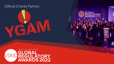 YGAM announced as the official charity partner for the VIXIO GamblingCompliance Global Regulatory Awards 2022