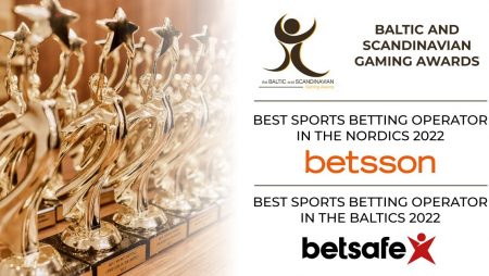 Betsson Group: Two Wins at the Baltic and Scandinavian Gaming Awards 2022