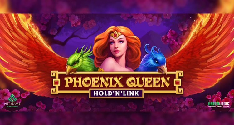 Greenlogic partner NetGame Entertainment new Stakelogic-powered video slot: Phoenix Queen: Hold ‘N’ Link
