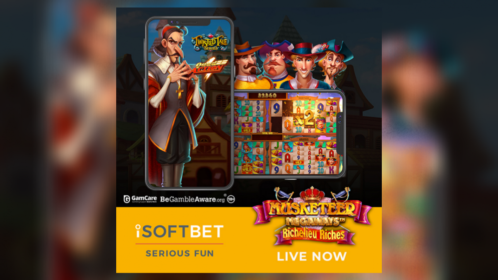 iSoftBet broadens Twisted Tale collection with thrilling Musketeer Megaways™