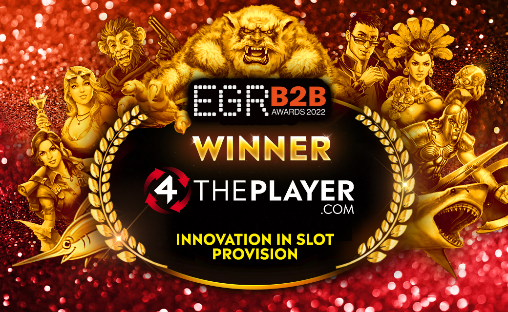 4ThPlayer Wins the top and highly contested EGR Innovation in Slot Award!