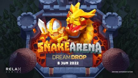 Relax Gaming drops revamped version of hit video slot Snake Arena with Dream Drops Jackpots