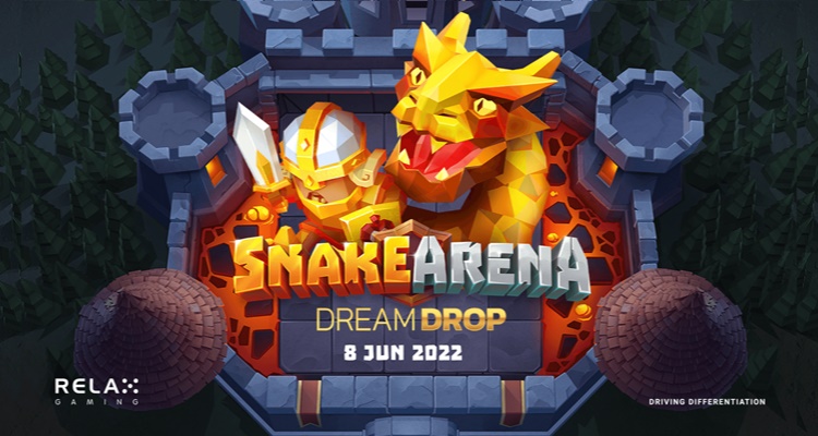 Relax Gaming drops revamped version of hit video slot Snake Arena with Dream Drops Jackpots