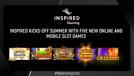 INSPIRED MARKS THE START OF THE SUMMER SEASON WITH THE LAUNCH OF FIVE ONLINE AND MOBILE SLOT GAMES
