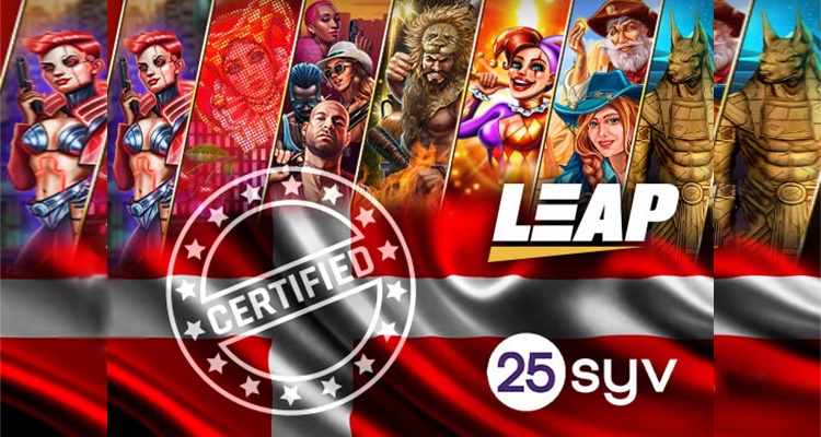 Leap Gaming live in Denmark with 25syv after online slots certification; partners with BoyleSports