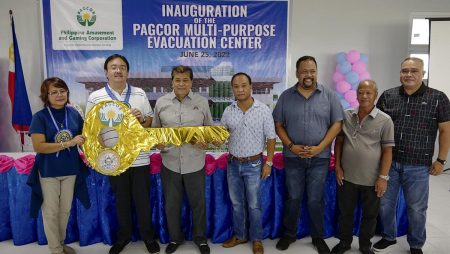 Three more provinces unveil newly-built evacuation facilities from PAGCOR