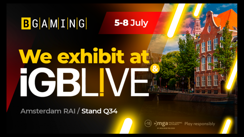 BGaming to showcase the latest solutions at iGB Live! event