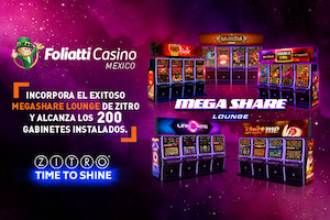 Megashare arrives at Mexican casinos