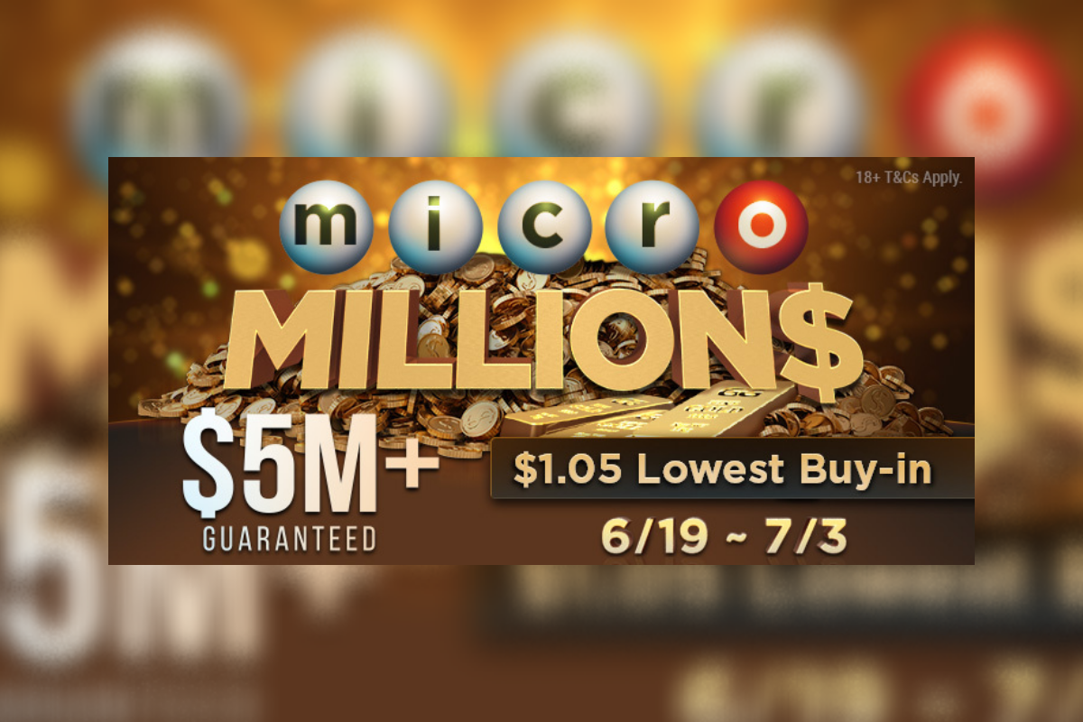 GGPoker’s microMILLION$ Tournament Series To Launch June 19