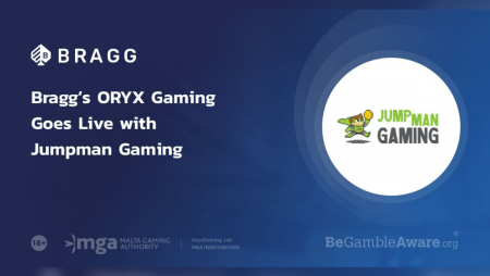 Bragg’s ORYX Gaming Goes Live with Jumpman Gaming