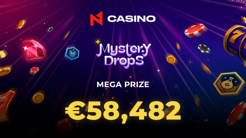 N1 Casino: the player wins a Mega Prize on Mystery Drops